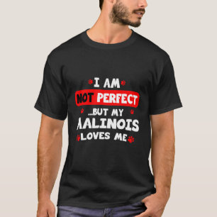 Camiseta Malinois ama al perro pastor belga diciendo
