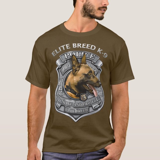 Camiseta Malinois belga (Anverso)