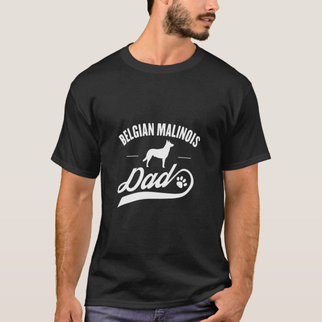 Camiseta Malinois belga (Anverso)