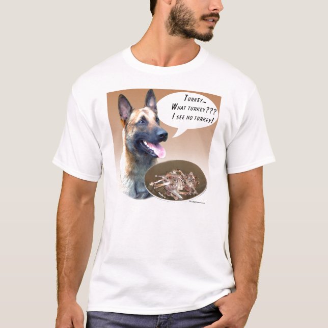 Camiseta Malinois belga Turquía (Anverso)
