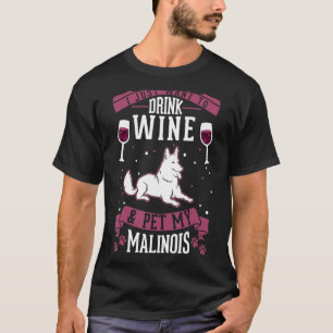 Camiseta Malinois Belga Y Malin, Perro Pastor Holandés De V