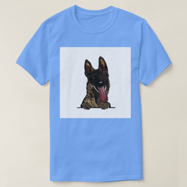 Camiseta Malinois Belgian shepherd_ (Diseño del anverso)