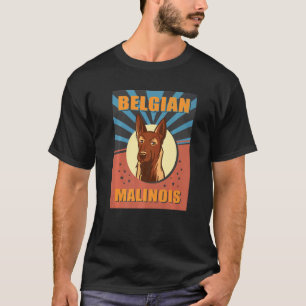 Camiseta Malinois, el propietario de un perro belga de Mali