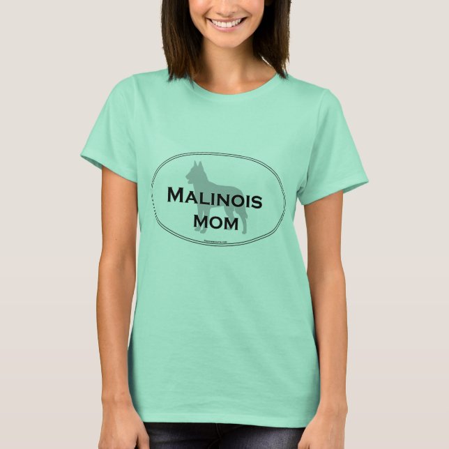 Camiseta Malinois Mom (Anverso)