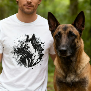 Camiseta Malinois - Pastor belga - Mechelaar