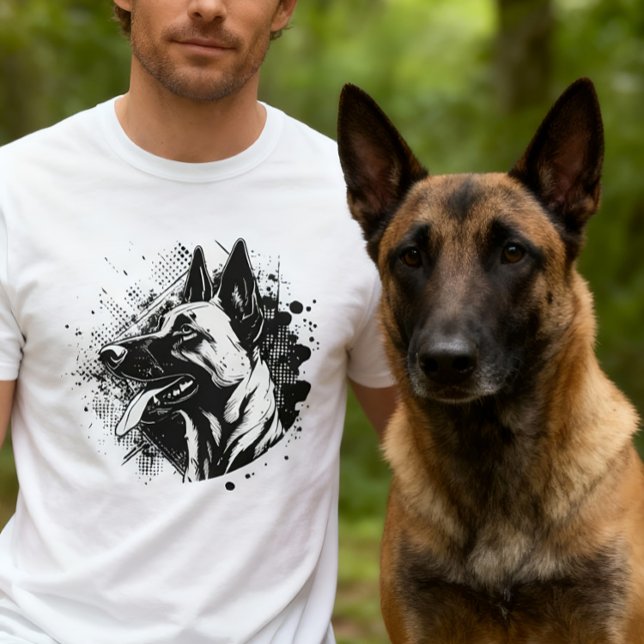 Camiseta Malinois - Pastor belga - Mechelaar (Subido por el creador)