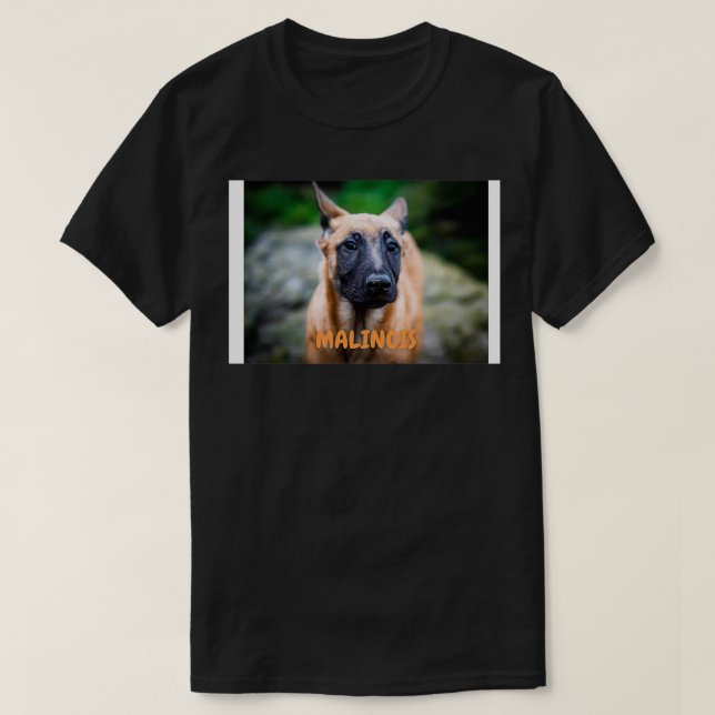 Camiseta Malinois Puppy (Diseño del anverso)