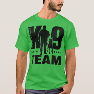 Camiseta Malinois, unidad K9 del equipo K9