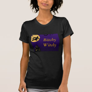 Camiseta malintencionada de Witchy Halloween del