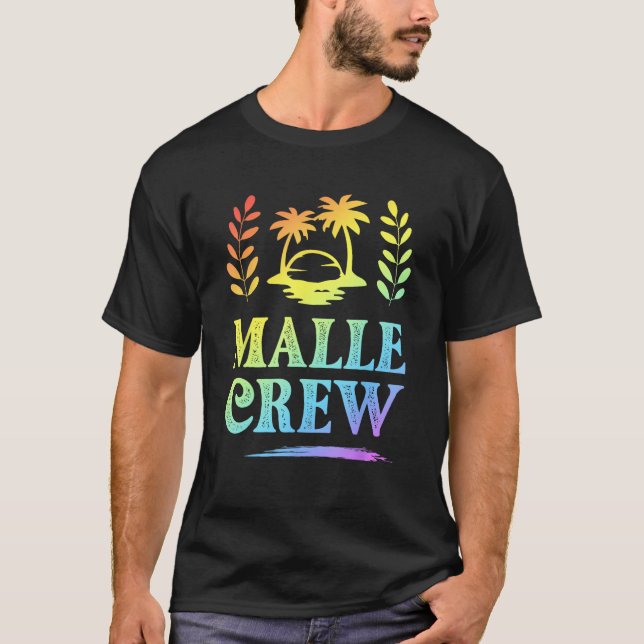 Camiseta Malle Crew Mallorca Holiday Saying (Anverso)