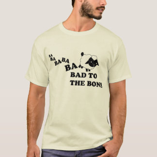 Camiseta Malo a las ovejas del hueso - modificadas para