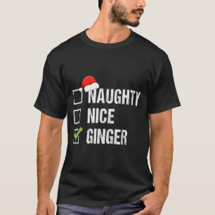 Camiseta Malo Bueno Pelirroja Sombrero de Santa Irlandés Na