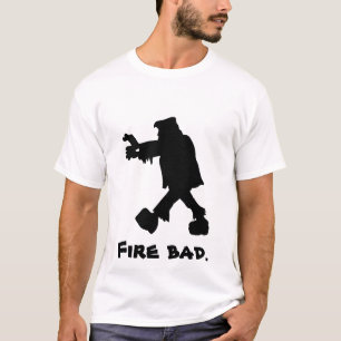 Camiseta Malo del fuego de Frankenstein