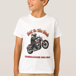 Camiseta Malo Hasta El Tuétano "Pugly Attitude" Pug Motero