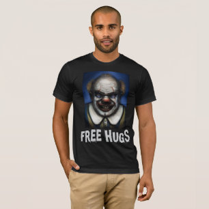 CAMISETA MALO MIEDO DE LA CORONA LIBRE HUGS HALLOWEEN T-SHI