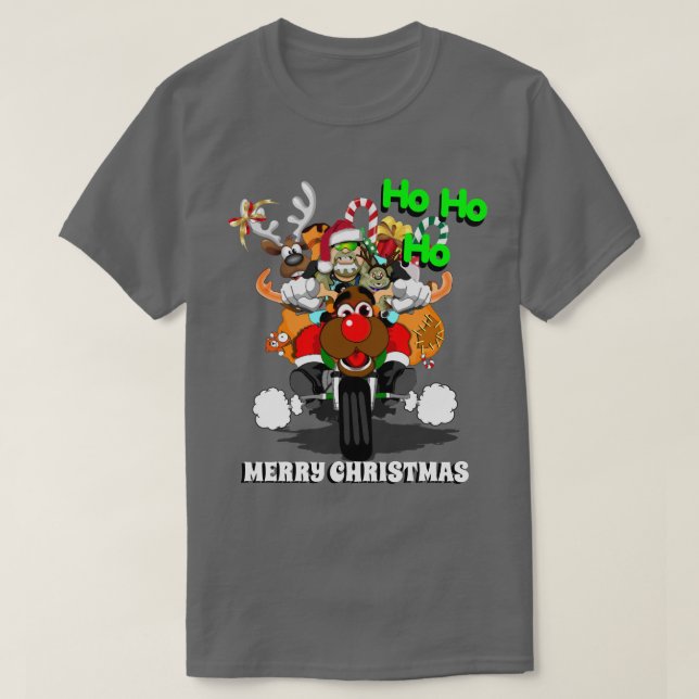 Camiseta Malo Papá Noel - Bubba Claus (Diseño del anverso)