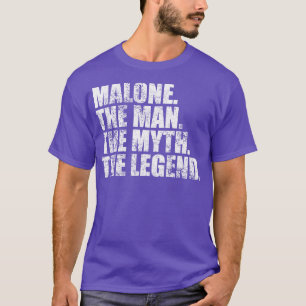 Camiseta MaloneMalone apellido Malone apellido Malone S