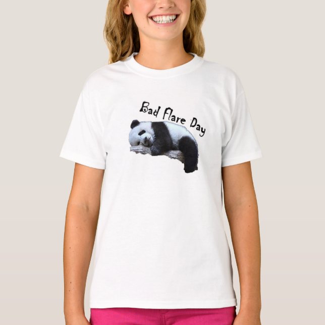 Camiseta Malos chicas de la panda del día de la llamarada (Anverso)