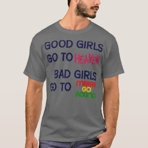 Camiseta Malos Chicas Van A Merry Go Round