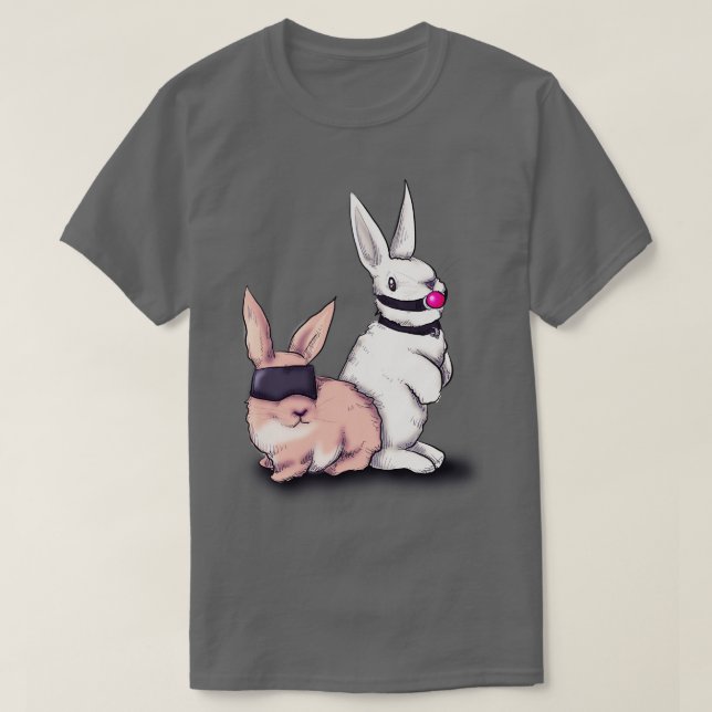 Camiseta Malos conejitos (Diseño del anverso)