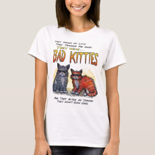 Camiseta Malos gatitos