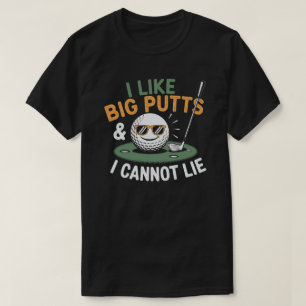 Camiseta Malos Golfistas - Me Gustan Los Grandes Putts Y No