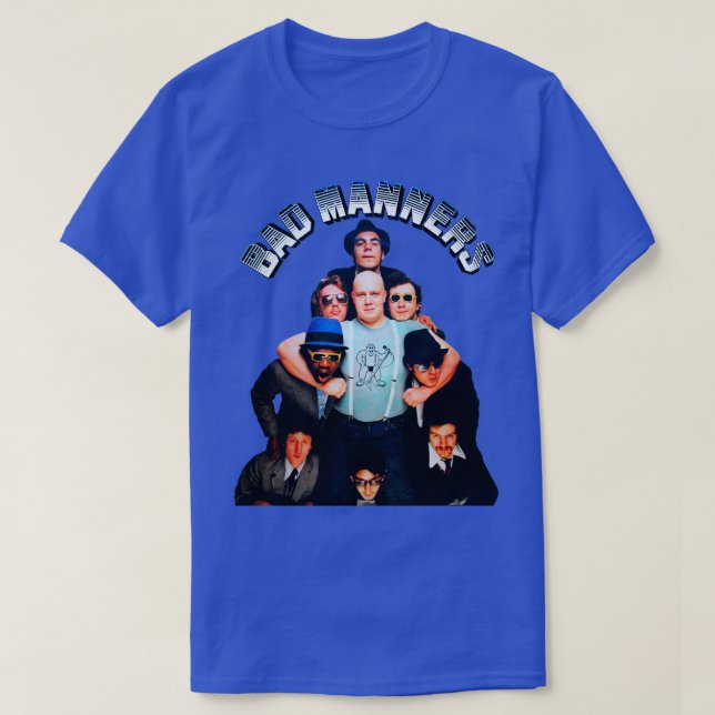 Camiseta Malos modales (Diseño del anverso)