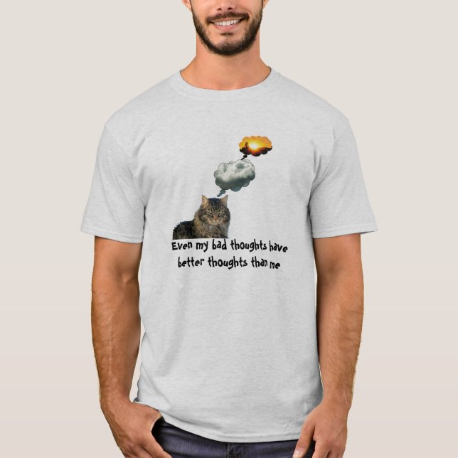Camiseta Malos pensamientos (Anverso)