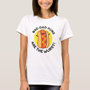 Camiseta Malos Puns De Papá Son El Wurny Funny Sausage Pun