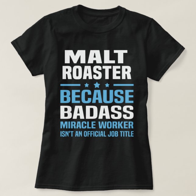Camiseta Malt Roaster (Diseño del anverso)