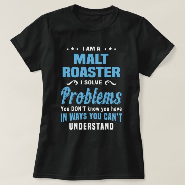 Camiseta Malt Roaster (Diseño del anverso)