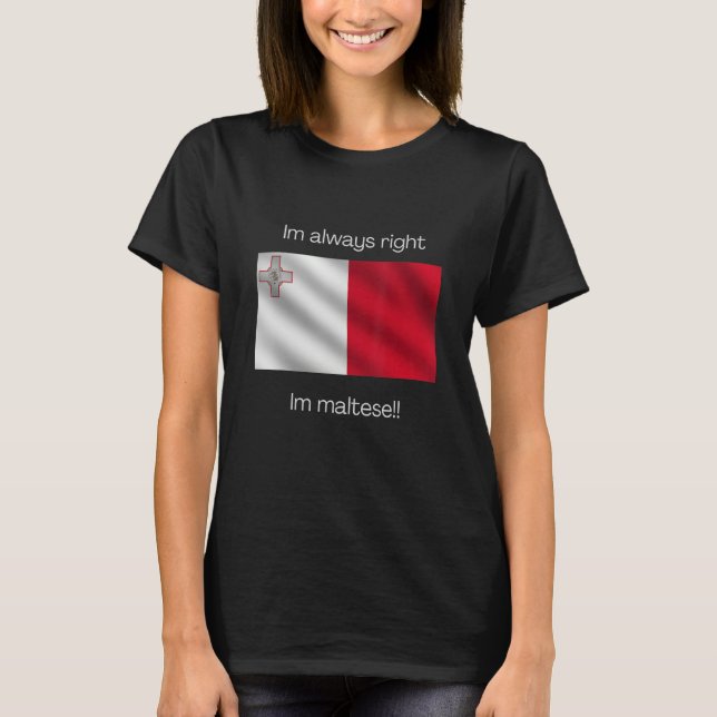 Camiseta Malta (Anverso)