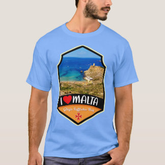 Camiseta Malta Ghajn Tuffieha Bay 1
