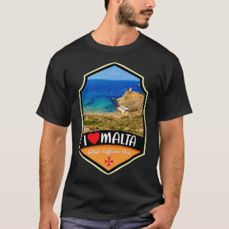 Camiseta Malta Ghajn Tuffieha Bay 1