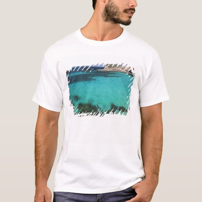 Camiseta Malta, isla de Comino, La Laguna Azul (Anverso)