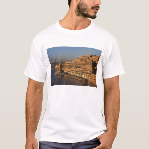 Camiseta Malta, La Valeta, vista del puerto desde Lower Bar