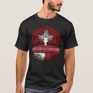 Camiseta Malta Maltés Suiza Suizo Árbol Raíz