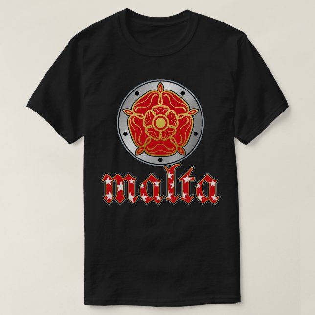 CAMISETA MALTA METALIZADO SHIELD (Diseño del anverso)