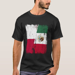 Camiseta Malta México Media Bandera Herencia Maltés Mexican