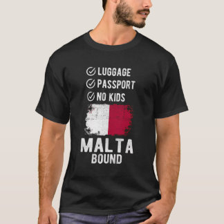 Camiseta Malta Souvenir Travel Vacation Malta