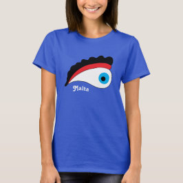 Camiseta Malta Vacaciones Bote De Pesca Ojo De Protección