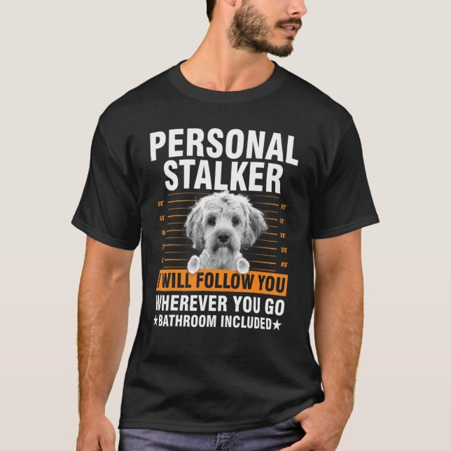 Camiseta Maltés Para Hombres Mujeres Entrenadoras De Perro  (Anverso)