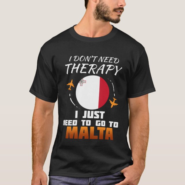 Camiseta Maltese Flag  I  Malta Vacation (Anverso)