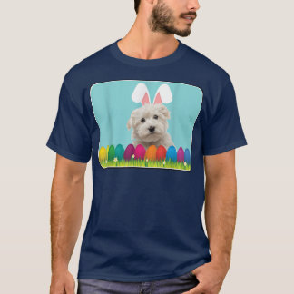 Camiseta Maltese w Bunny Ears 