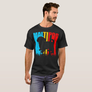 Camiseta Maltipoo acaricia el regalo de los amantes