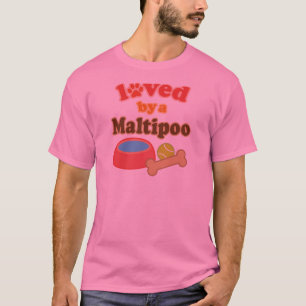 Camiseta maltipoo amado cerca