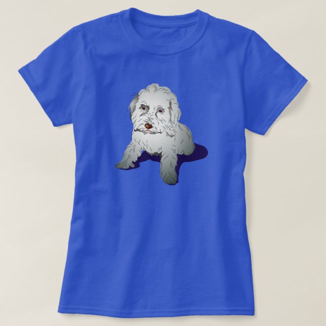 Camiseta Maltipoo Cuppy (Diseño del anverso)