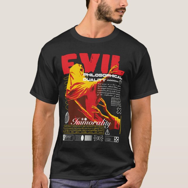 Camiseta malvada (Anverso)