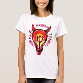 Camiseta malvada del genio