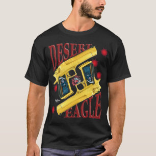 Camiseta malvada del payaso - desierto de oro